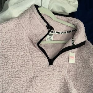 NWT Victoria secret Sherpa pullover